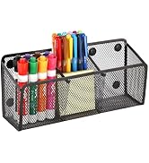 Ameceres Magnetic Pencil Holder - Extra Strong Magnets Mesh Marker Holder Perfect for Whiteboard,...