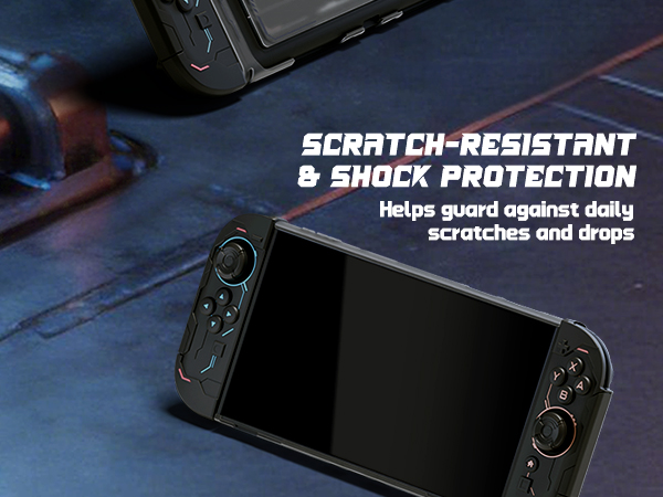 PlayVital Protective Case for Nintendo Switch 2, Stellar Mecha Ergonomic Cover