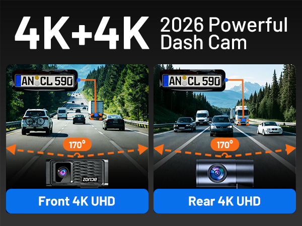 4k dash cam