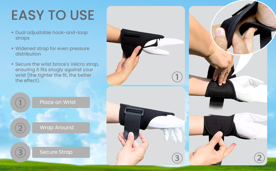 golf wrist brace, golf wrist training aid, golf swing wrist trainer, golf wrist hinge trainer
