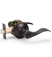 Oil rubbed bronze door handle