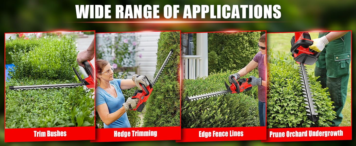 hedge trimmers