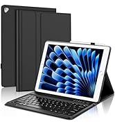 Keyboard Case for iPad Pro 12.9 inch (Old Model) 2015 1st Gen / 2017 2nd Gen, Detachable Wireless...