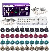 120 PCS Polishing Kit for Dremel, Abrasive Buffing Wheels for Rotary Tool Accessories with 1/8 In...