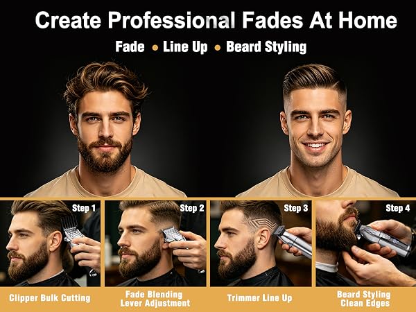 Create Professional Fades At Home
