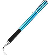 Mixoo 2-in-1 High Precision Stylus (Disc &amp; Fiber Tips 2 in 1 Series), Extra with 3 Replaceable Ti...