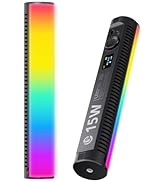 ULANZI B15RGB Magnetic RGB Light Wand - Handheld LED Video Light Stick with Diffuser, 3300mAh 180...