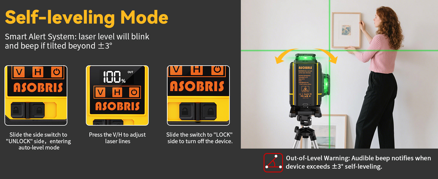 Self leveling mode