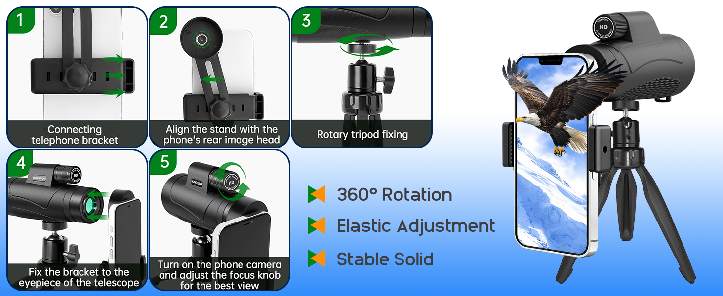 monoculars for adults high powered