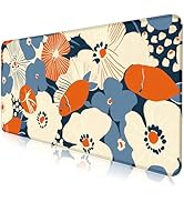Cute Anime Flower Mouse Pad, Women's Office Desk Accessory Decoration, Expanded Mouse Pad 35.4 x ...