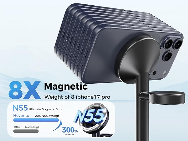 magsafe charger stand 3 in 1 wireless charging station apple multiple devices iphone mag magnetic
