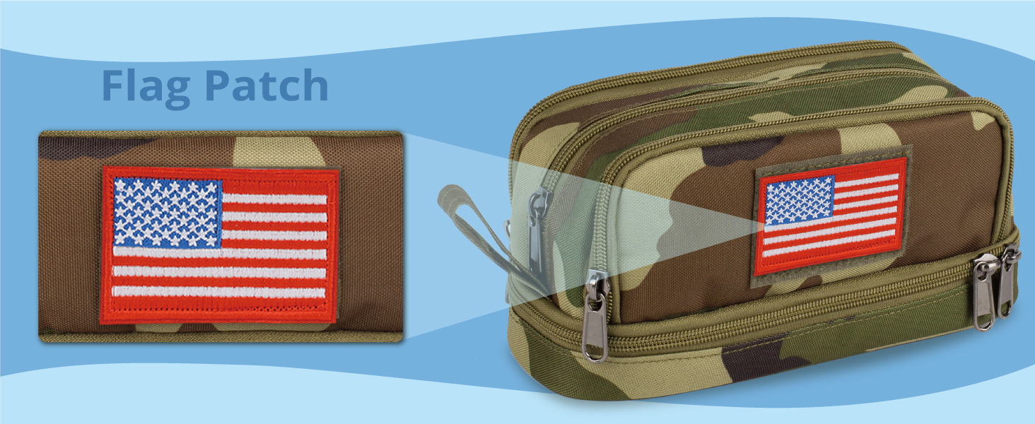 Large Capacity Pencil Case for Boys,Tool Bag for Middle School College Office Organizer for Kids