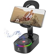 ZOWEETEK Cell Phone Stand with Wireless Bluetooth Speaker,Loud Sound,8H + Playtime,Bluetooth 5.3,...