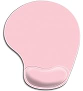 Ergonomic Mouse Pad with Wrist Support, Gel Mouse Pad with Wrist Rest, Gaming Office Mouse Pad Ma...