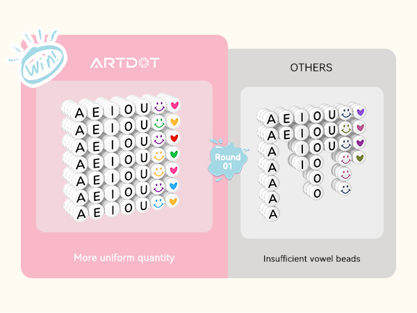letter beads for bracelets