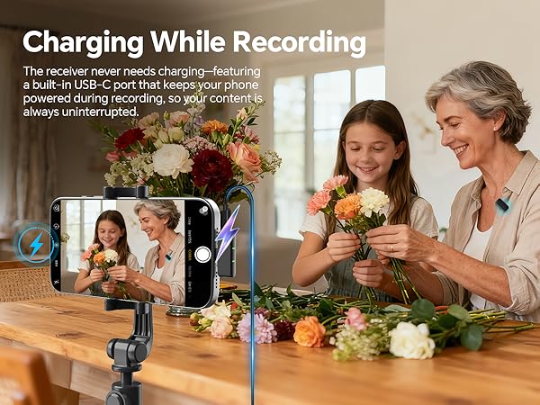 Recording while Charging