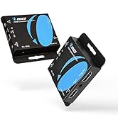 OREI 164-Feet HDMI Extender Over Single CAT5e/CAT6 up to 1080p, Full HD, Loop Out Option, with IR...