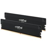 Crucial Pro 32GB DDR5 RAM Kit (2x16GB),CL36 6000MHz