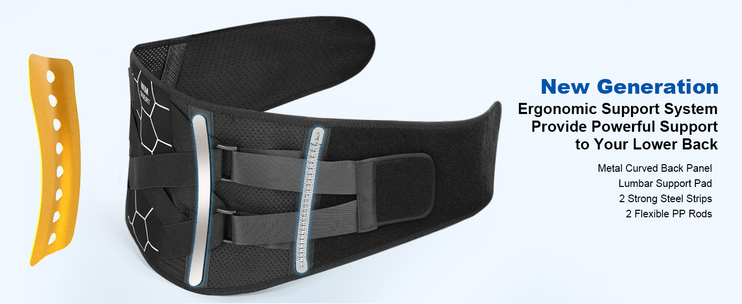 Ergonomic Support System Provide Powerful Support to Your Lower Back