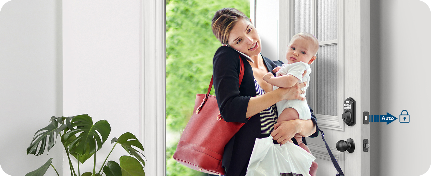 Auto-lock adjustable from 1 to 99 seconds