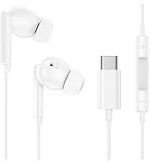 USB C Headphones for iPhone Headphones Wired Earbuds/Earphones Nosie Reduction Built-in Microphon...