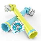 Brusheez Electronic Toothbrush Replacement Brush Heads 2 Pack (Ollie The Elephant)