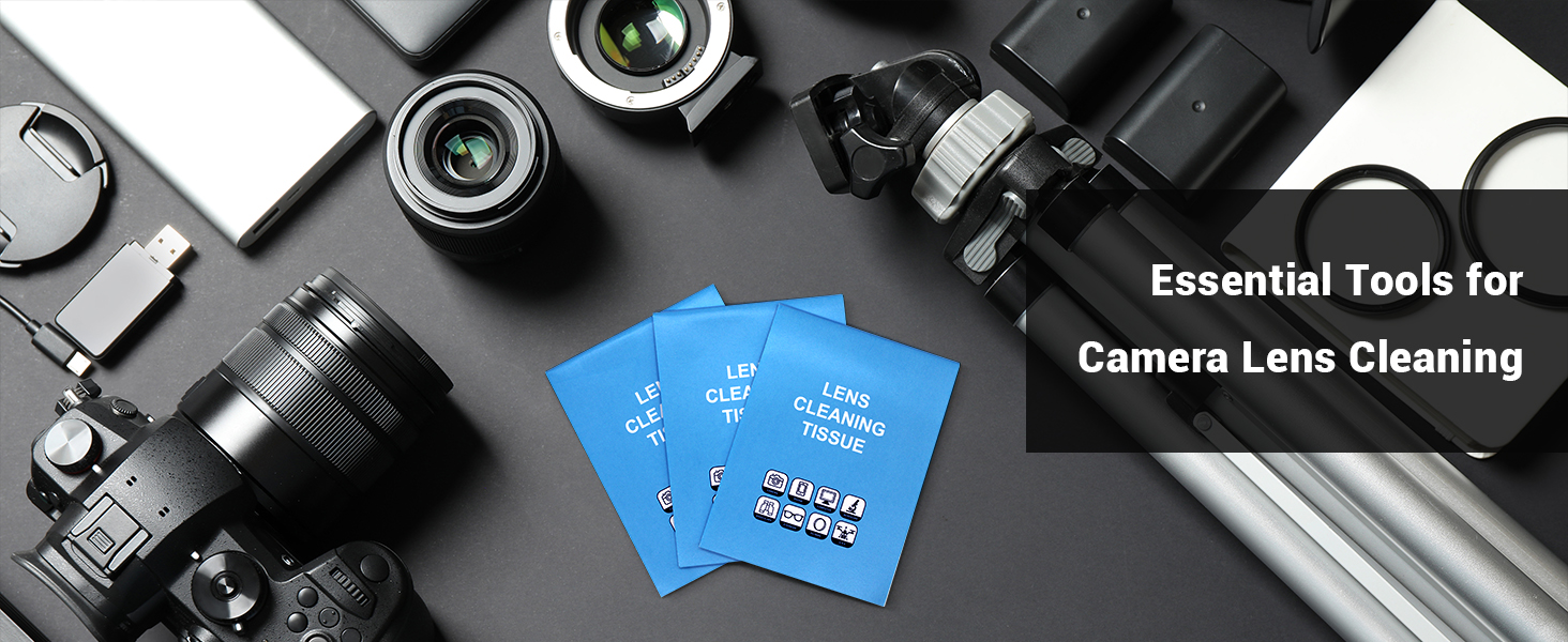 Lens Cleaning Tissue Paper - Premium Lens Paper for Microscope, Camera Lenses, Precision Optics