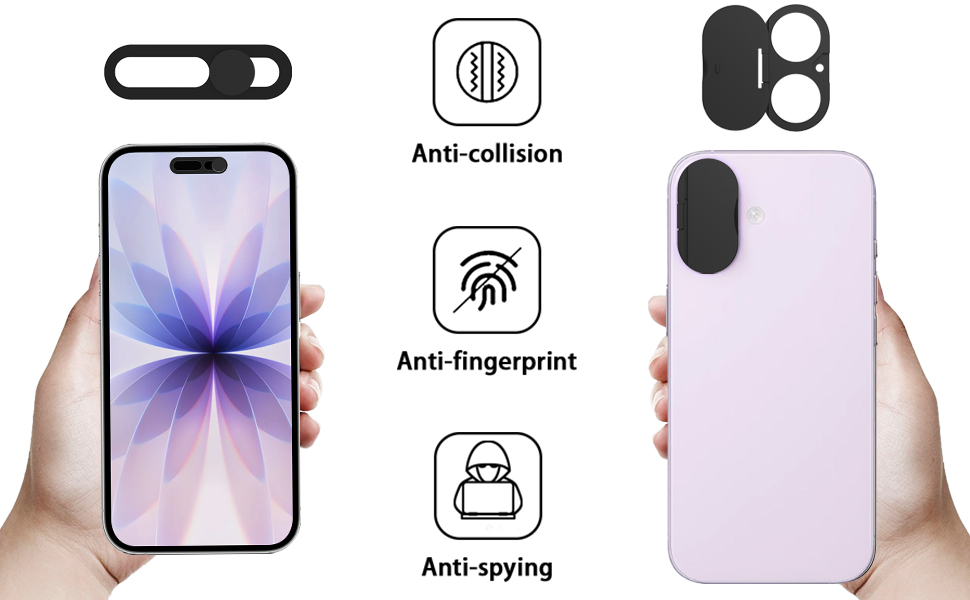 EYSOFT Privacy Lens Cover Compatible for iPhone 17