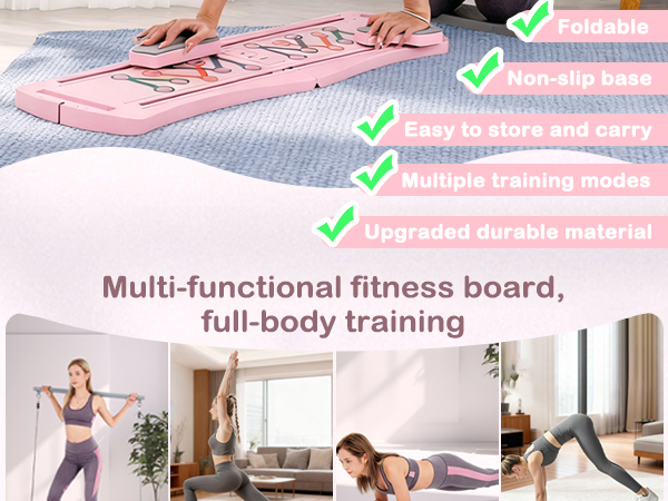 7-in-1 Pilates Board Reformer Kit