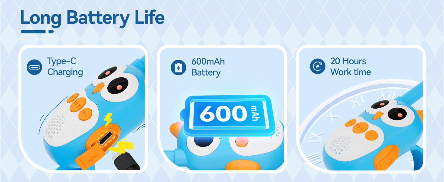 rechargeable kids walkie talkies early christmas gift ideas