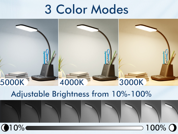 3 color desk lamp