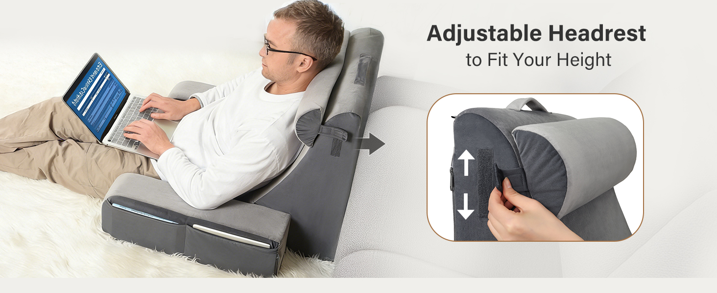Adjustable Headrest to Fit Your Height