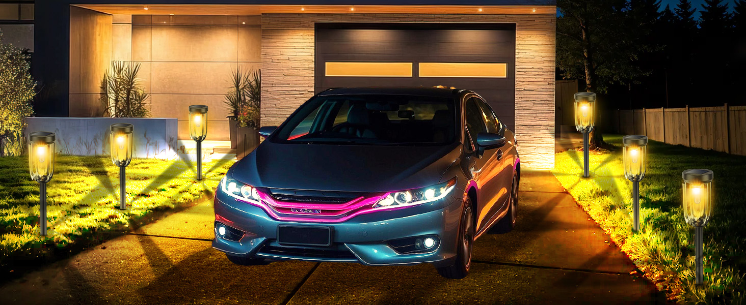 outside solar lights for yard