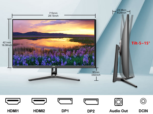 32 Inch 4K Computer Monitor 60HZ