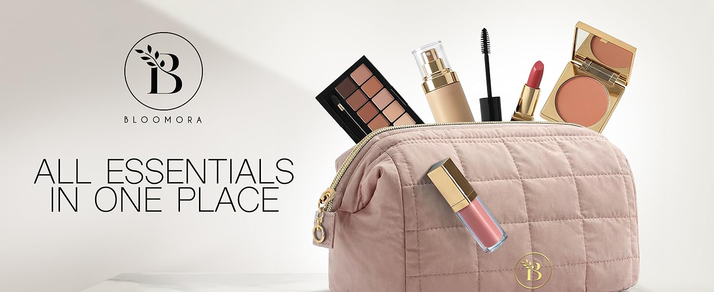 makeup bag travel makeup bag toiletry bag for women cosmetic bag makeup case makeup pouch cosmetic