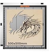 ACMER Laser Engraver Honeycomb Panel 500×500mm,Honeycomb Cutting Table with Protective Aluminum B...