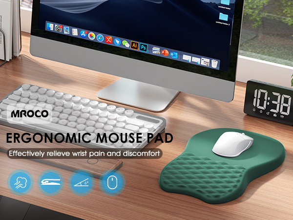 ergonomic mouse pad 