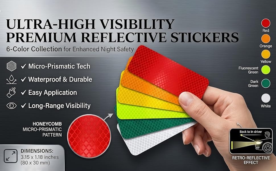 Reflective Safety Tape Stickers