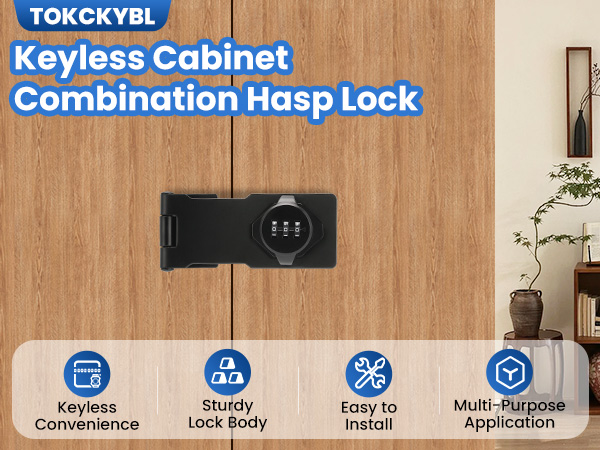 Combination Hasp lock
