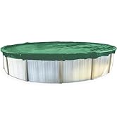 SWIMLINE HYDROTOOLS Supreme Guard Heavy Duty Winter Pool Cover for Above Ground Swimming Pools | ...