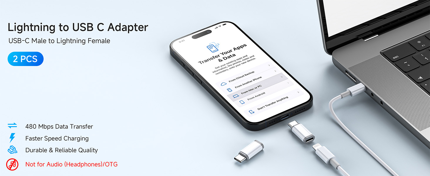 apple lighting to usb c adaptor c adapter to iphone lighting to usbc adapter