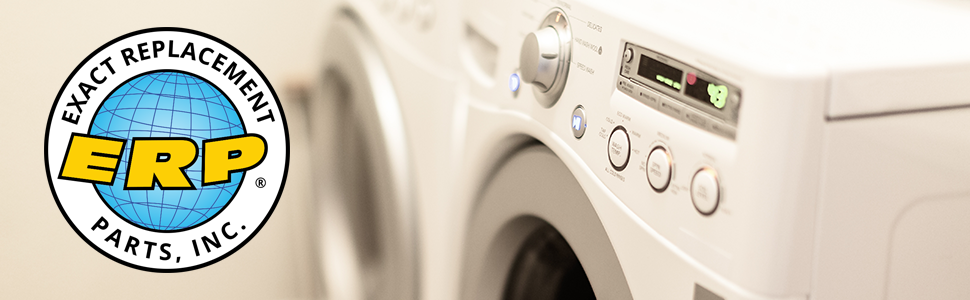 Close up view of dryer with ERP logo