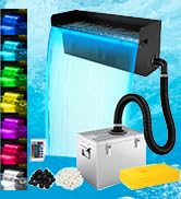 pond filter box waterfall outdoor