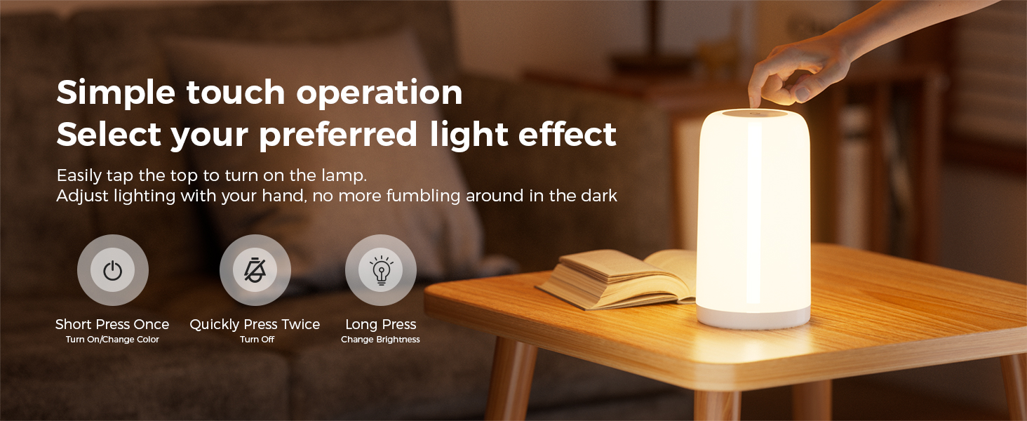 simple touch operation