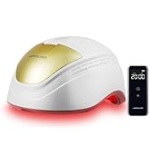 LESCOLTON Hair Growth System, FDA Cleared, 80 Laser Diodes Rechargeable Red Light Therapy Cap &amp; H...