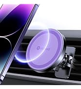 VICSEED for MagSafe Car Mount [Upgraded Strongest Magnet Power] Magnetic Phone Holder for Car Ven...