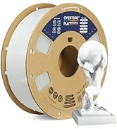OVERTURE PLA Plus (PLA+) Filament 1.75mm PLA Professional Toughness Enhanced PLA Roll, Cardboard ...