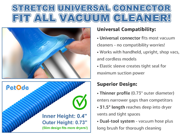dryer vent cleaner kit