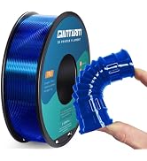 GIANTARM 95A TPU 3D Printer Filament 1.75mm, 1kg, Clear Blue, +/- 0.03mm | 95A Flexible Filament ...