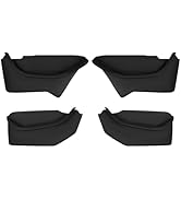 dfdgtsl 4PCS Door Side Storage Organizer Full Cover for Tesla Model Y Juniper 2025 2026 Front Rea...